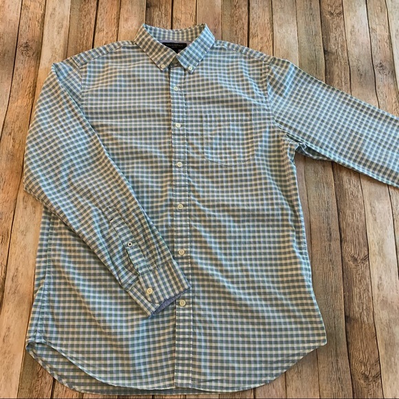 Banana Republic Other - Banana Republic men’s plaid slim fit button down shirt | size Large